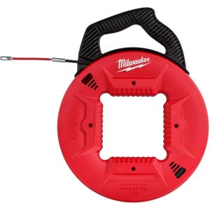 Milwaukee 50 Ft. Polyester Fish Tape with Flexible Metal Leader
