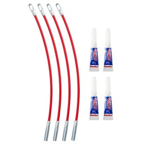 Milwaukee Polyester Fish Tape Replacement Flexible Metal Leader 4pk