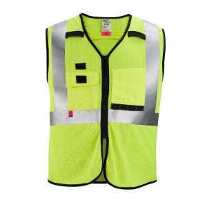 Milwaukee High Vis Safety Vest Class 2 Mesh AR/FR Cat 1