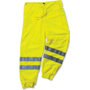 Ergodyne GloWear 8910 Class E Lime Hi-Vis Pants – 4X/5X