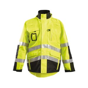 Occunomix Hi-Vis Orange Class 3 Value Black Bottom Bomber Jacket 4X