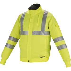Makita 18V LXT Lithium-Ion Cordless High Visibility Fan Jacket Jacket Only (2XL)