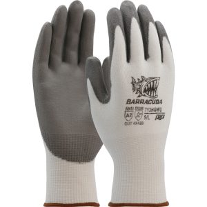 Protective Industrial Products Gloves White Barracuda Seamless Knit Polykor Blended XS