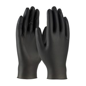 Protective Industrial Products Disposable Gloves Black Westchester Ambi-dex Turbo 5 Mil 2X Box of 100