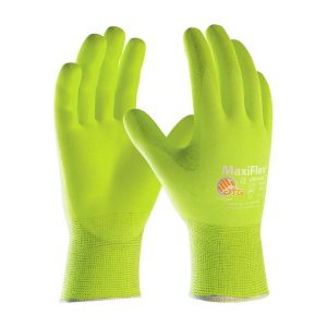 Protective Industrial Products Gloves Hi-Vis Yellow MaxiFlex Ultimate Nylon/Elastane 2X