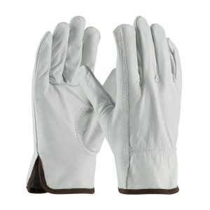 Protective Industrial Products Top Grain Cowhide Leather Drivers Superior Grade Keystone Thumb Large