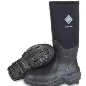 Muck Boots Mens Arctic Sport Steel Toe Tall Boots Black Size 9