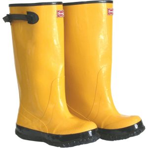 Protective Industrial Products Boss 17 Yellow Rubber Over-The-Shoe Slush Boot Size 18
