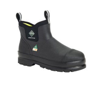 Muck Boots Mens Chore Classic Chelsea CSA Steel Toe Boots Black Size 11