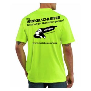 Metabo Winkelschleifer Hi Viz Short Sleeve T-Shirt XL