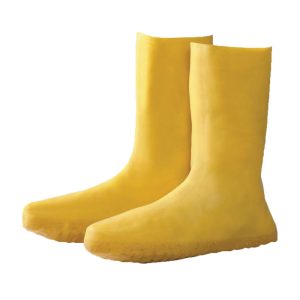 Protective Industrial Products West Chester Medium Yellow Latex Rubber Waterproof Nuke Boot
