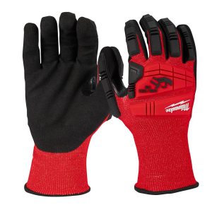 Milwaukee Impact Cut Level 3 Nitrile Gloves Dipped