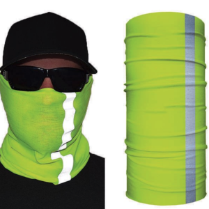 John Boy Face Guard Mask – Neon Yellow Reflective