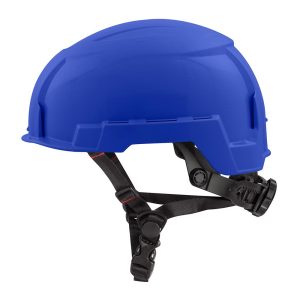 Milwaukee Blue Helmet with BOLT Class E