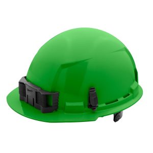 Milwaukee Green Front Brim Hard Hat with 6pt Ratcheting Suspension Type 1 Class E
