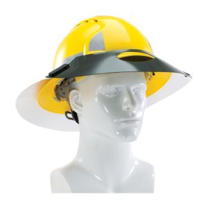 Protective Industrial Products Hard Hat Green/White Sun Shade Extension For Full Brim