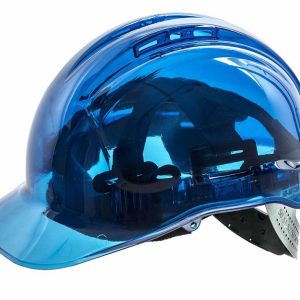 Portwest Peak View Ratchet Vented Hard Hat – Blue