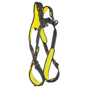 Guardian Fall Protection Cyclone huv Harness M-L Pass Thru Chest Tongue Buckle Leg No Waist Belt Non Construction