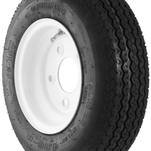Rubbermaster Tire 16.5 x 6.50-8 6P TL & MTD 8 x 5.375 4on 4 STAMPED