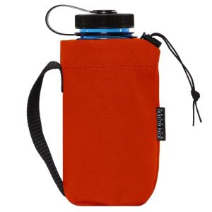 Duluth Pack Orange Canvas Water Bottle Pouch
