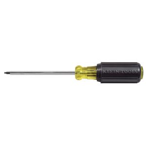 Klein Tools #3 SQ Recess Screwdriver 4 Shank