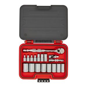Proto Socket Set 3/8 DR 19pc SAE 12pt AERO
