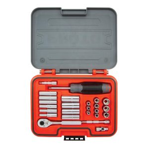 Proto Socket Set 1/4 DR SAE 6pt 25pc