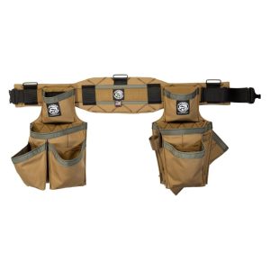 Occidental Leather Badger Carpenter Toolbelt Set Sawdust Sage 2X