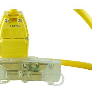 Southwire 2′ Right Angle Lighted Tri Tap Cord