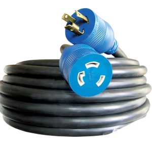 Voltec Extension Cord 250 Volt 50′ 10/3 SJEOW Twist Lock L6-30