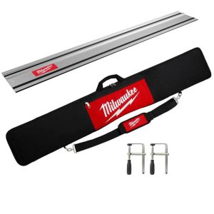 Milwaukee Track Saw 55 Guide Rail Clamps & Bag Bundle