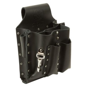 Klein Tools 8 Pocket Tool Pouch Tunnel Loop
