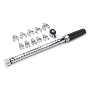 GEARWRENCH 3/8 Drive SAE Open End Interchangeable Torque Wrench Set 12pc